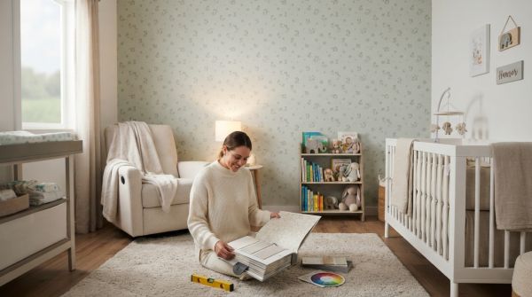 7 étapes pour sélectionner le papier peint idéal pour le nurserie