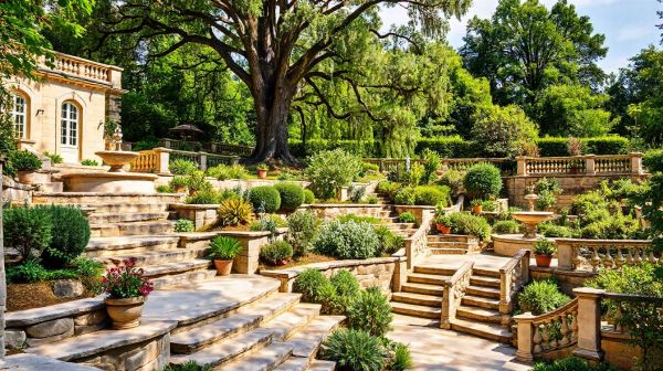 7 terrasses en pierre idéales pour embellir votre jardin